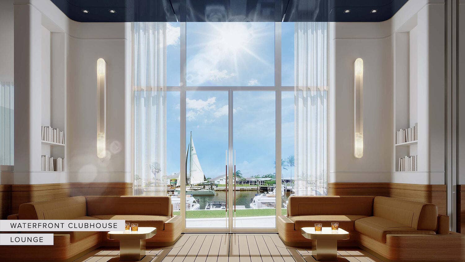 2200 Pga Boulevard, #515, Palm Beach Gardens, FL 33408 Waterfront Clubhouse Lounge next to Bar.