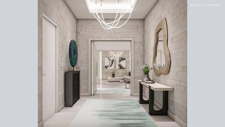 2200 Pga Boulevard, #515, Palm Beach Gardens, FL 33408 Upon Exiting semi Private elevator you enter your own Private Lobby.