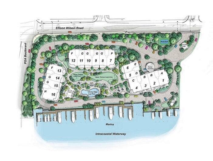 2200 Pga Boulevard, #515, Palm Beach Gardens, FL 33408 Stack 15 is the location of this residence. The Ritz-Carlton Residences, Palm Beach Gardens site plan