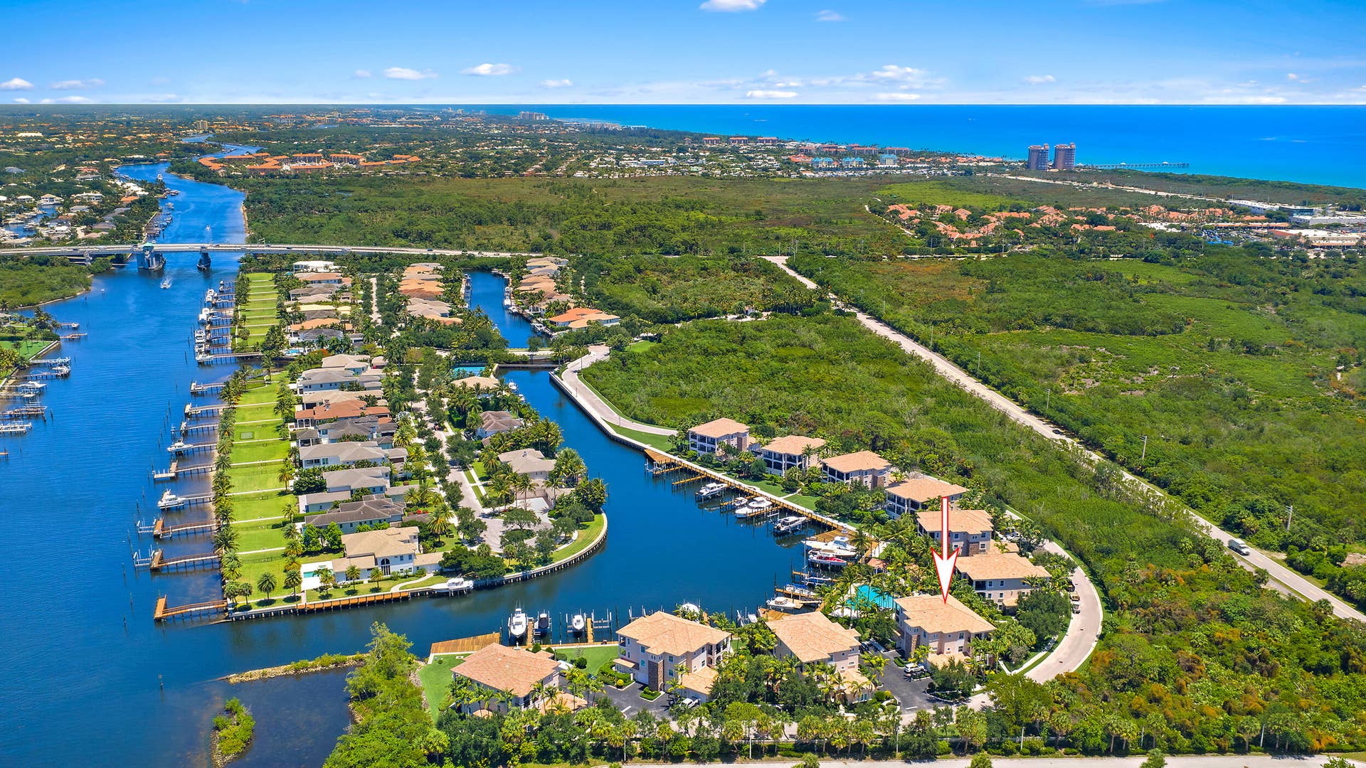 13501 Treasure Cove Circle, North Palm Beach, FL 33408 Nestled among the preserve and quick access to Intracoastal Waterway