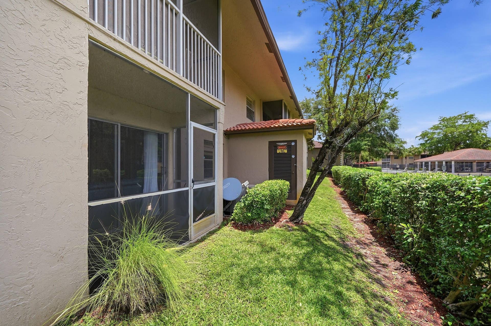8840 Royal Palm Boulevard, #105-7, Coral Springs, FL 33065 Screened Patio