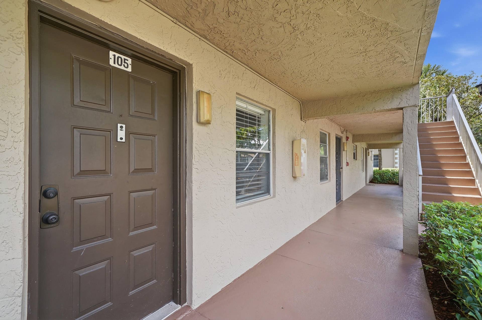 8840 Royal Palm Boulevard, #105-7, Coral Springs, FL 33065 Front door