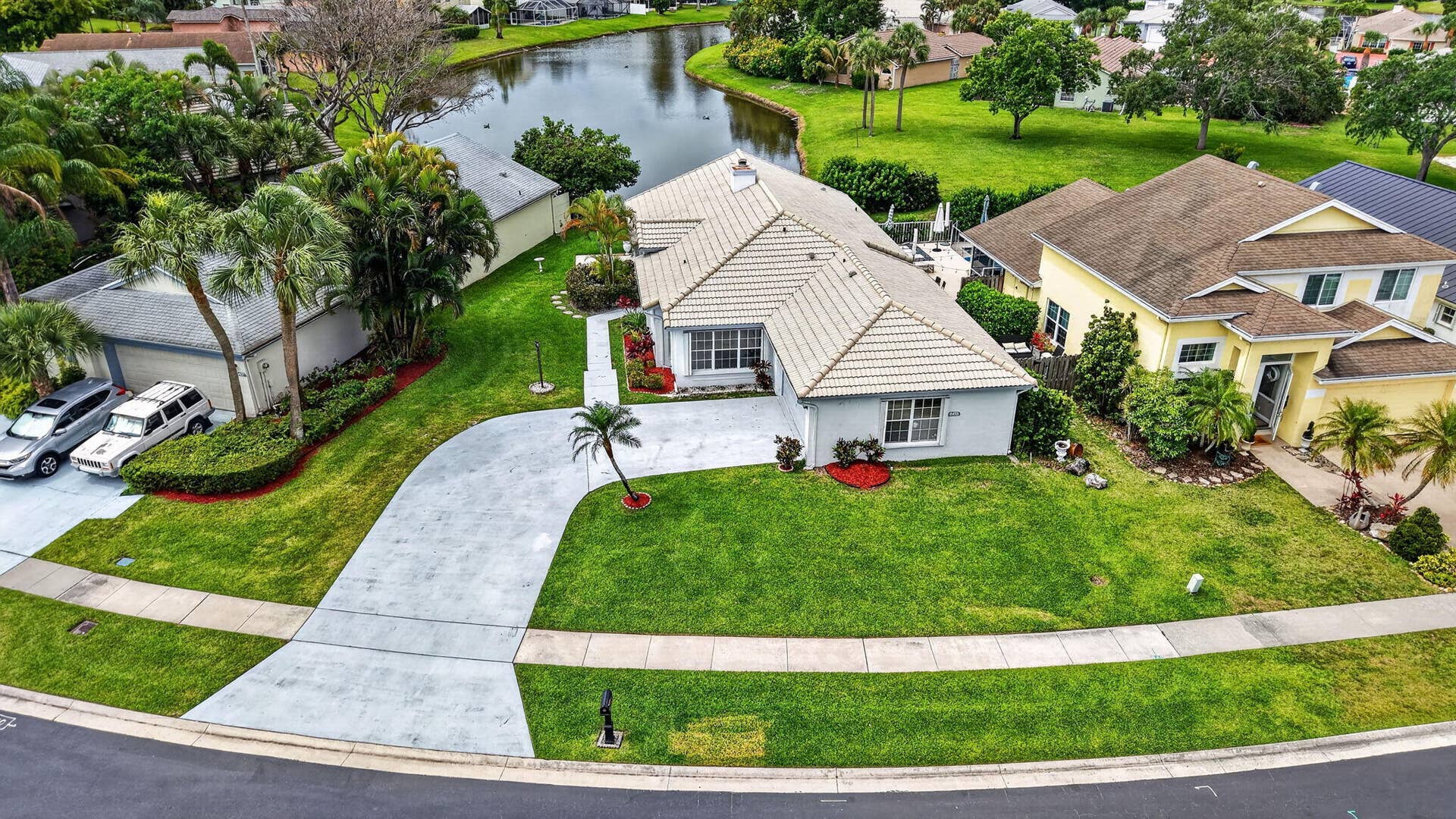 6413 Lansdowne Circle, Boynton Beach, FL 33472 Aerial