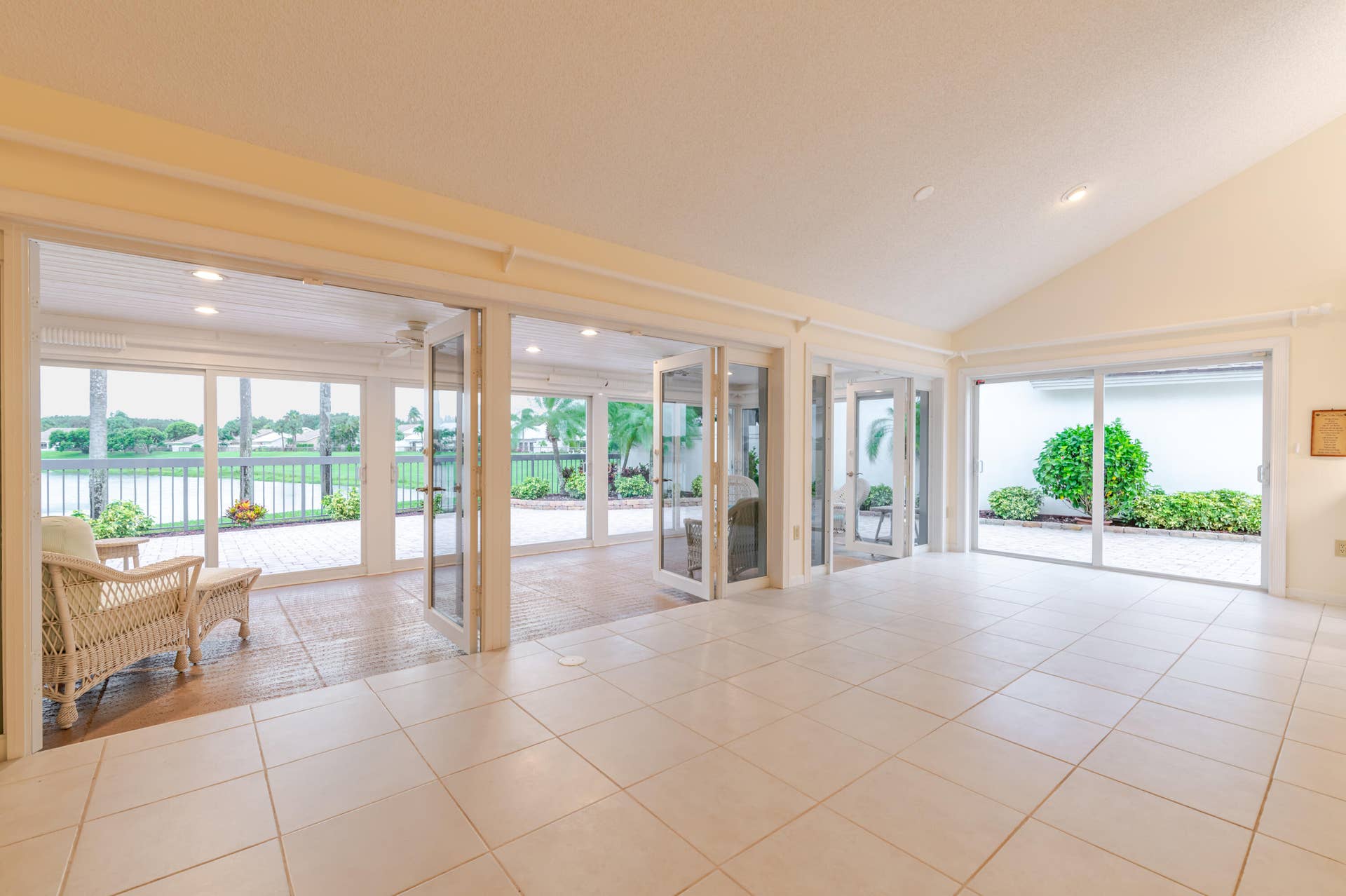 23 Dining and Sunroom - doors open