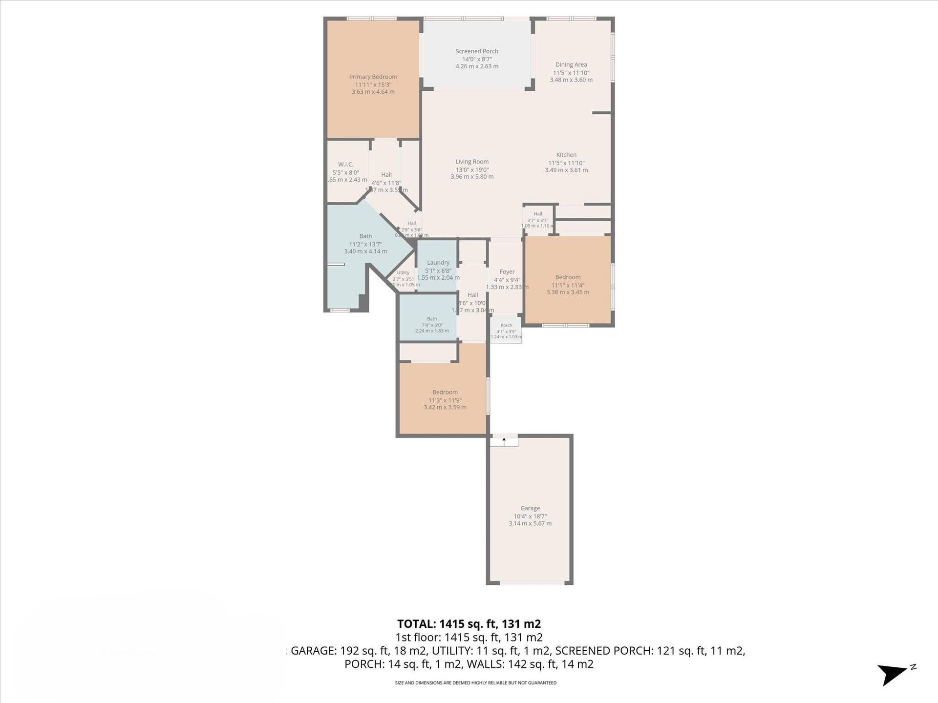 8025 NW 127th Lane, #4-c, Parkland, FL 33076 01-Floor Plan