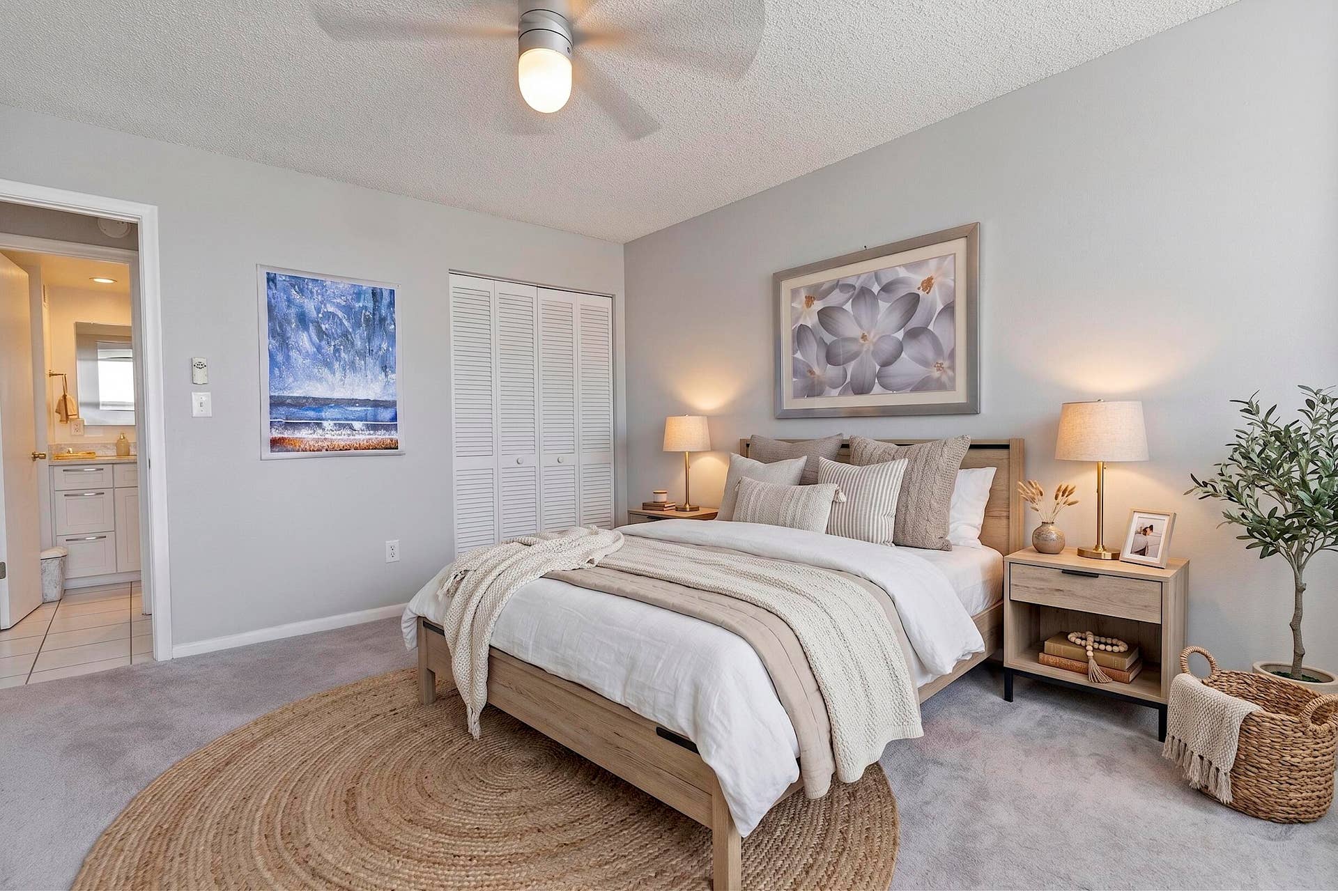 2841 N Ocean Boulevard, #602, Fort Lauderdale, FL 33308 Guest Bedroom - Virtually Staged