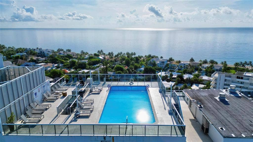 2841 N Ocean Boulevard, #602, Fort Lauderdale, FL 33308 Rooftop Pool Ocean View