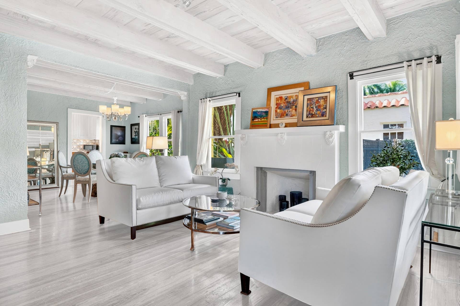 348 Plymouth Road, West Palm Beach, FL 33405 virtually painted white