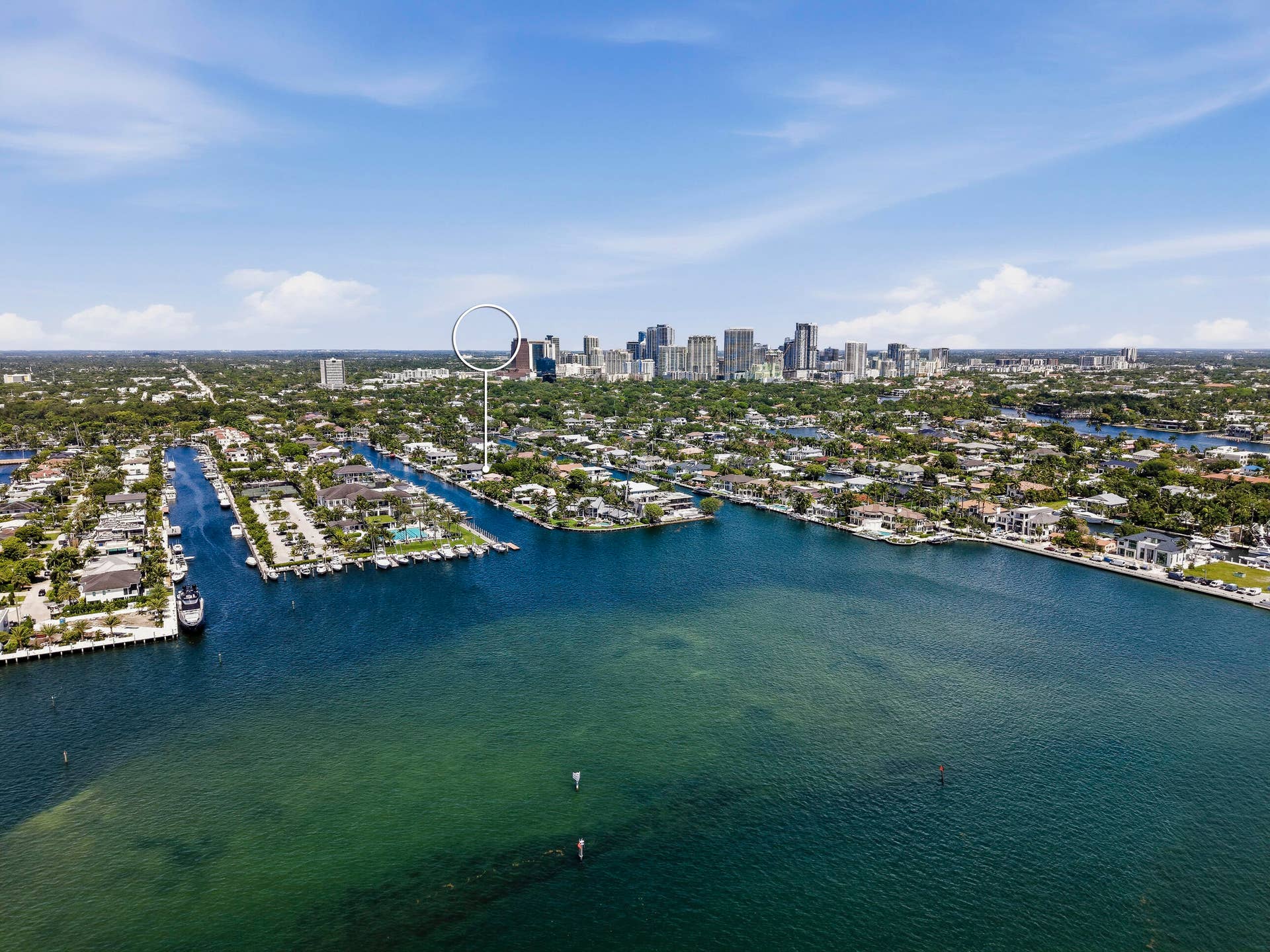 1708 SE 11th Street, Fort Lauderdale, FL 33316 Is that the famous sandbar, right outside your back yard?