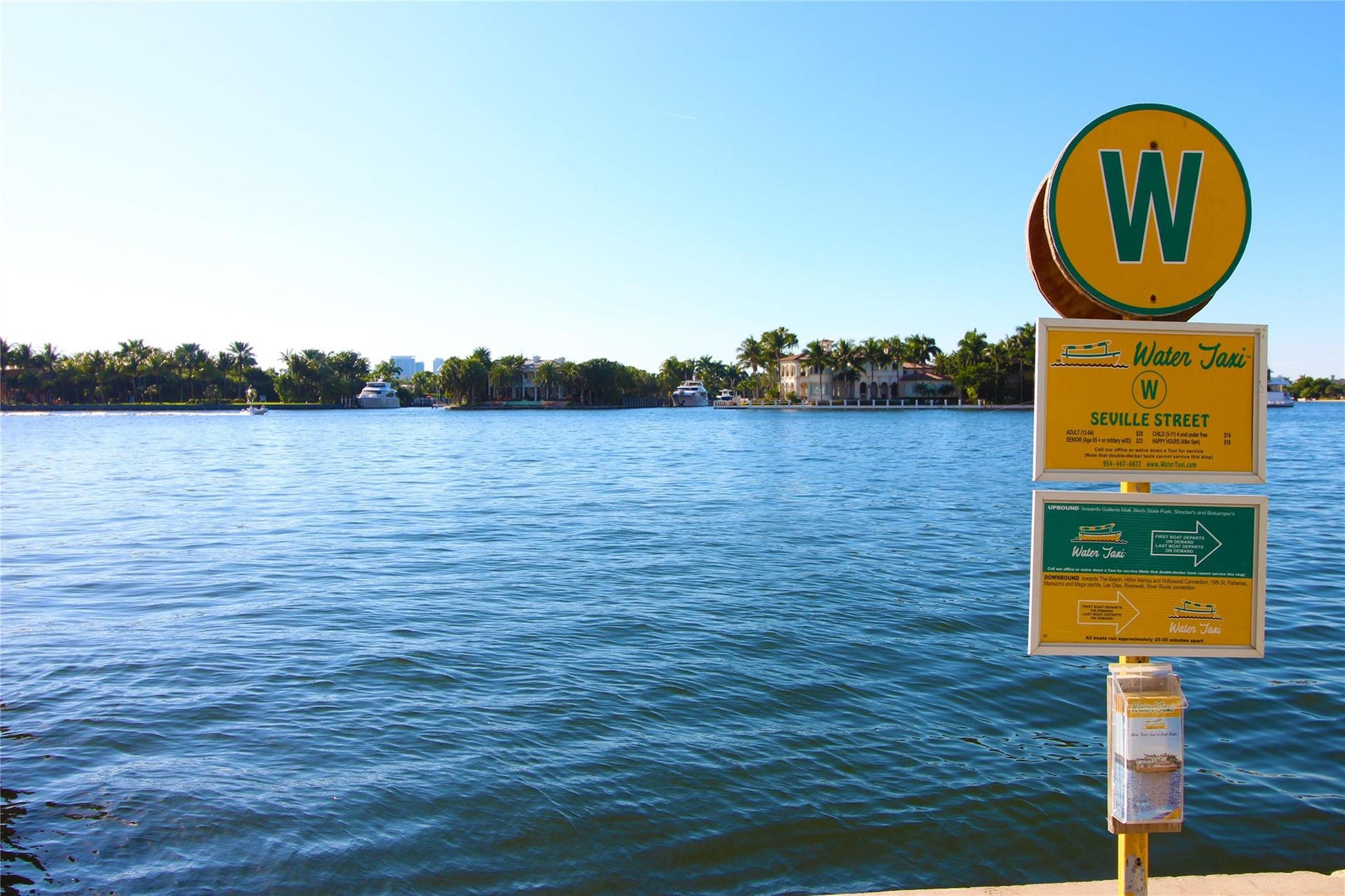 3015 Seville Street, #6, Fort Lauderdale, Fort Lauderdale, FL 33304 Water taxi pick up point 100 yards from entrance