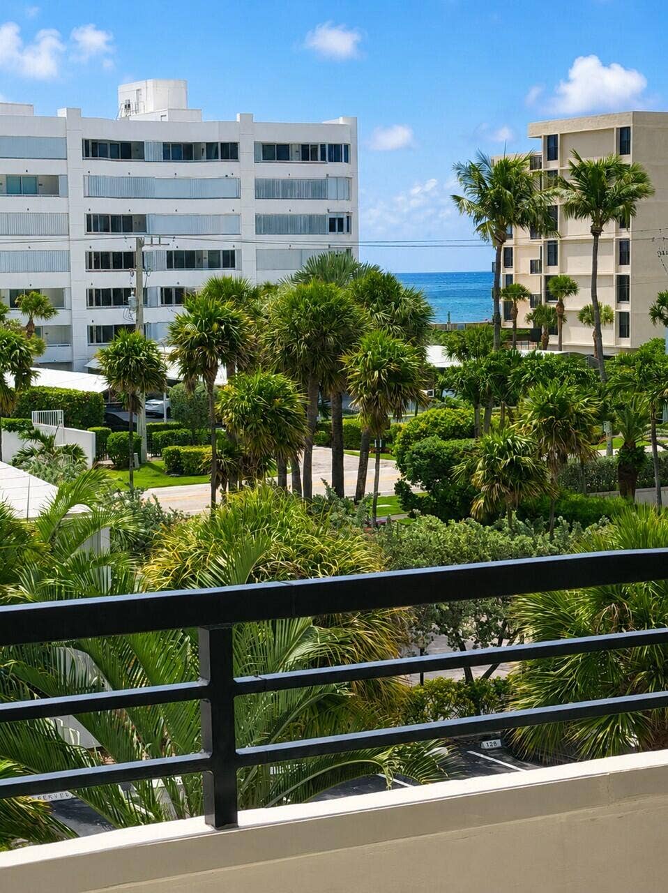 3589 S Ocean Boulevard, #404, South Palm Beach, FL 33480 View from balcony