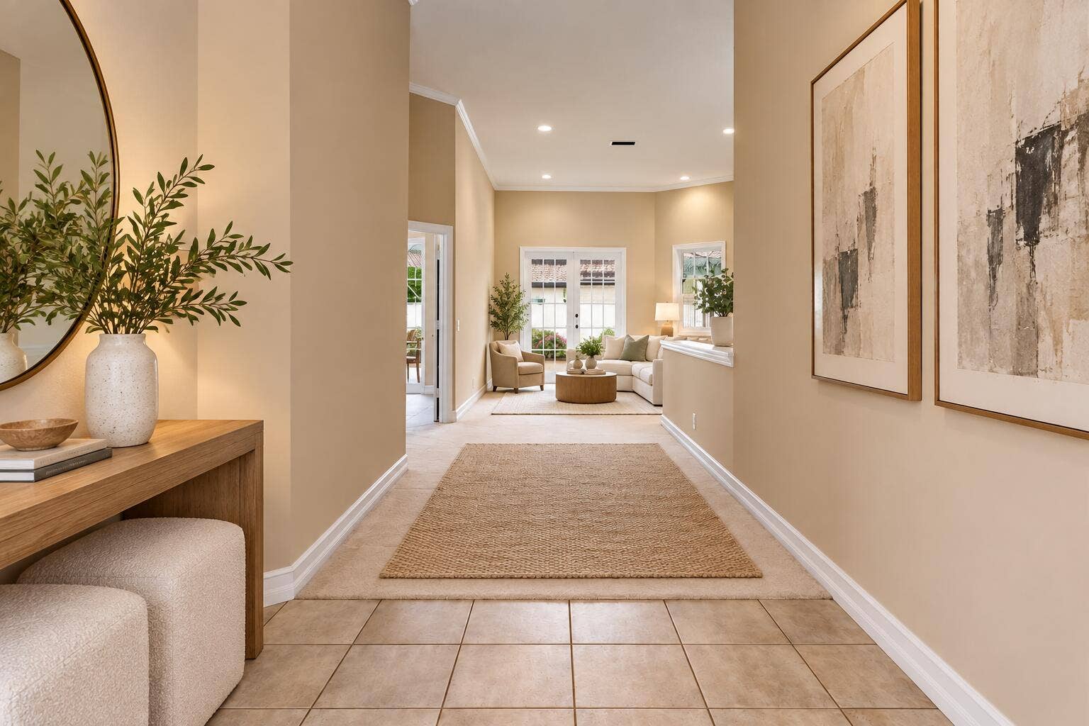 Foyer - Virtually Staged