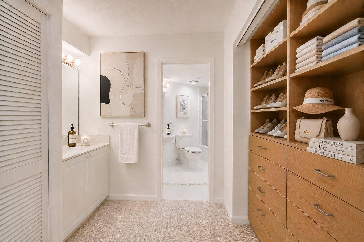 Master Bathroom & Closet**