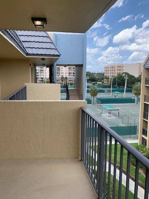 2820 Tennis Club Drive, #506, West Palm Beach, FL 33417 view - balcony
