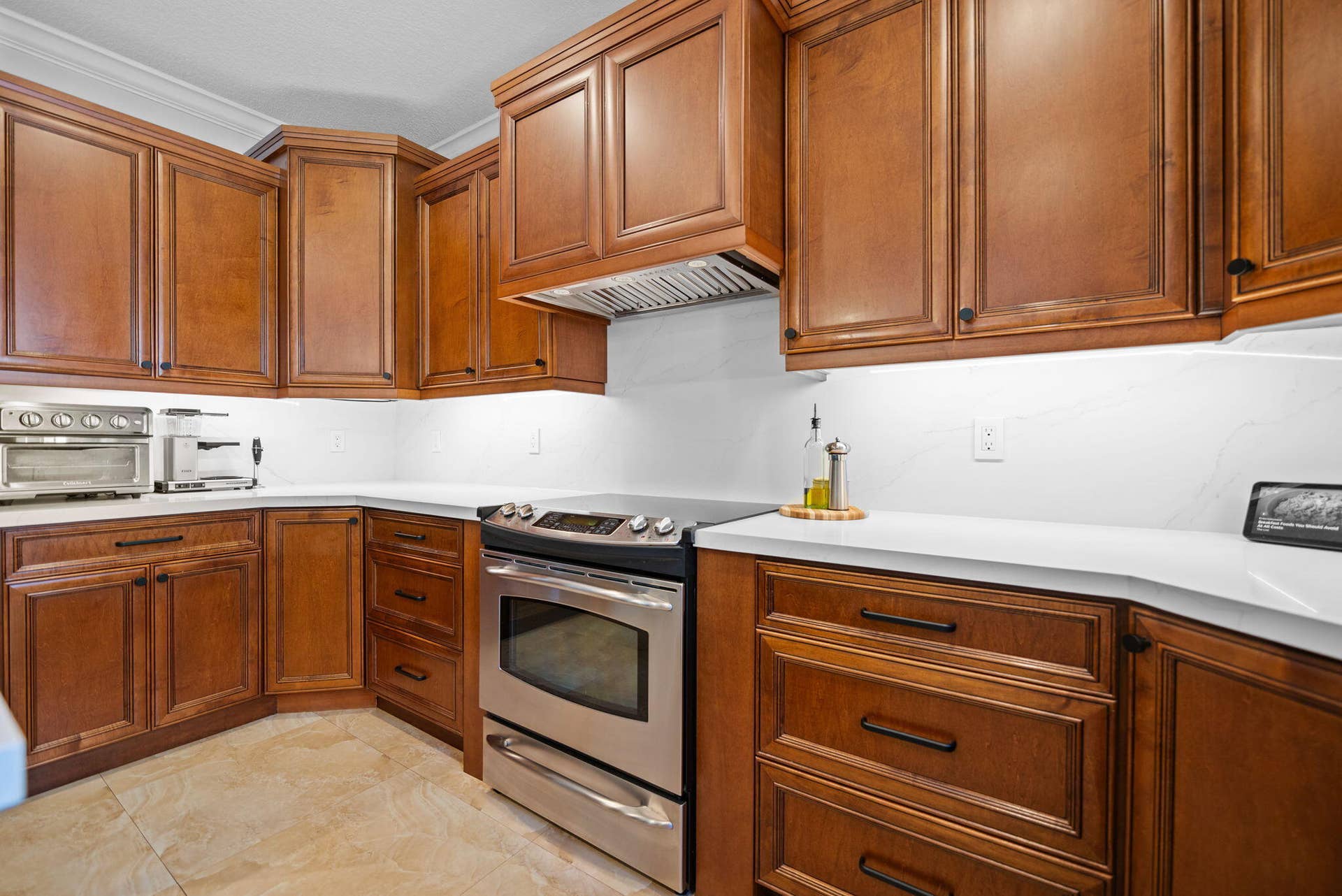This upgraded kitchen is a joy to cook in