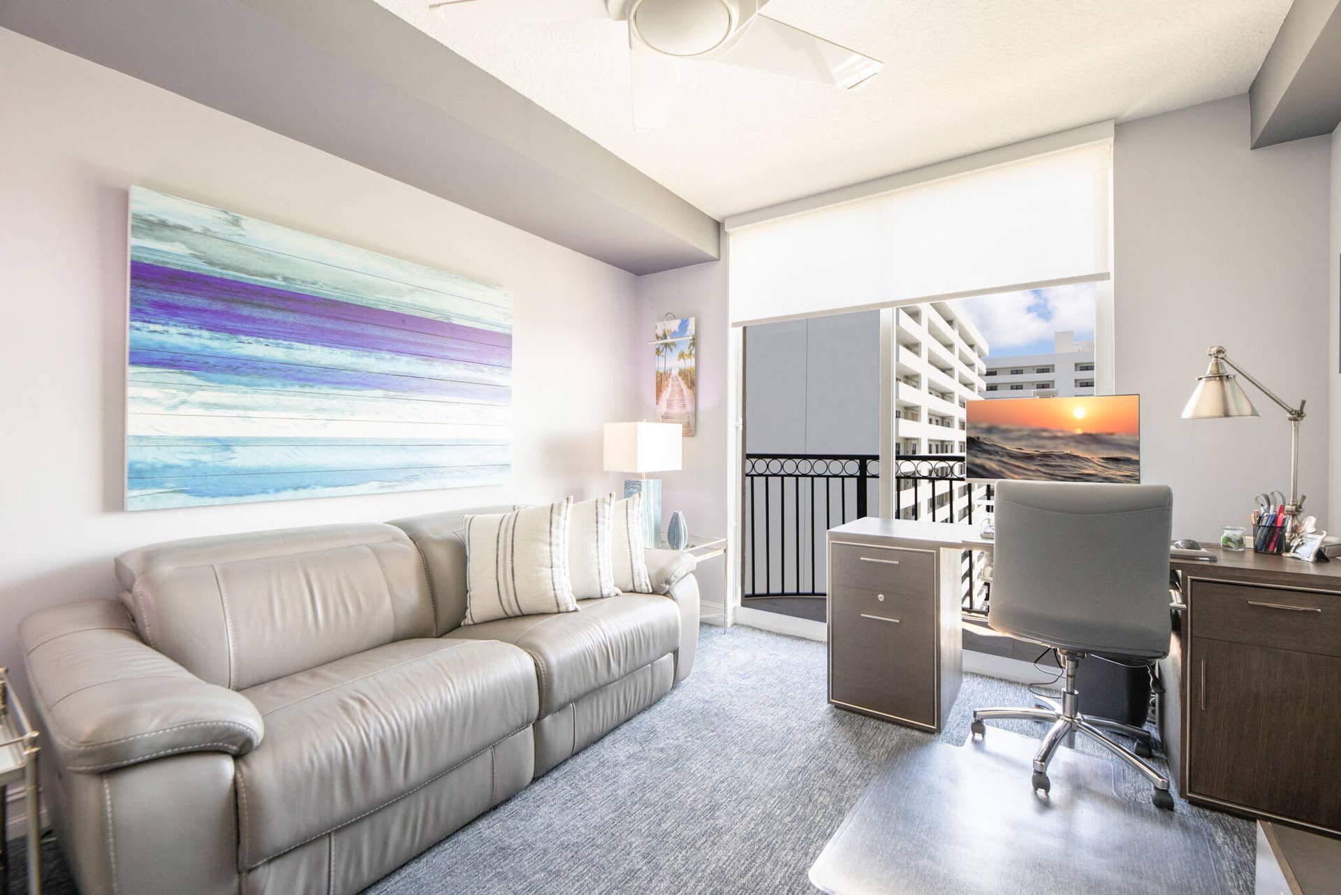 2001 N Ocean Boulevard, #Apt 1201, Fort Lauderdale, FL 33305 2nd bedroom with balcony