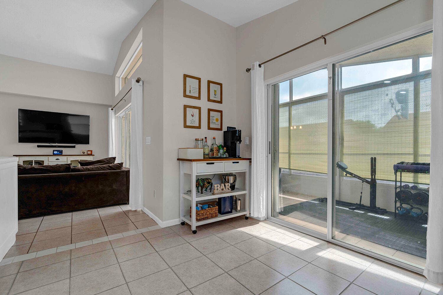 22925 Sterling Lakes Drive, Boca Raton, FL 33433 Entrance to Enclosed Lanai