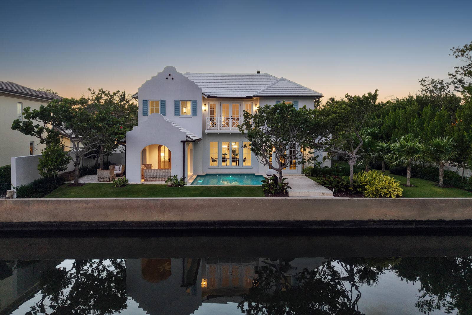 Twilight Exterior Back