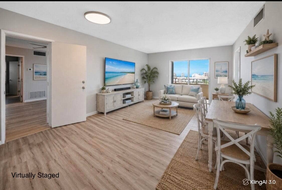 900 NE 18th Avenue, #1406-1407, Fort Lauderdale, FL 33304 Virtually staged image