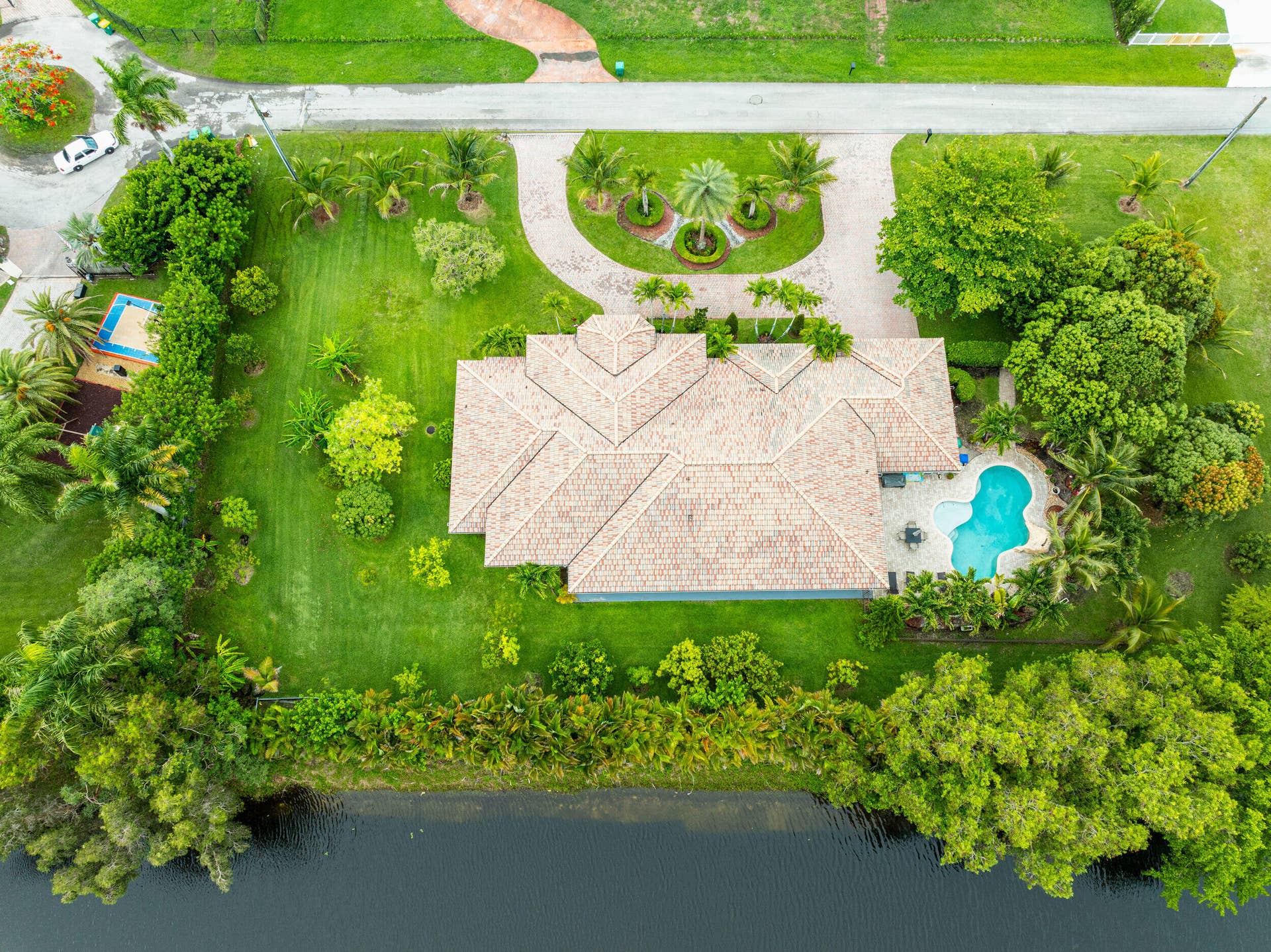 16541 SW 62nd Street, Southwest Ranches, FL 33331 Aerial - Rear