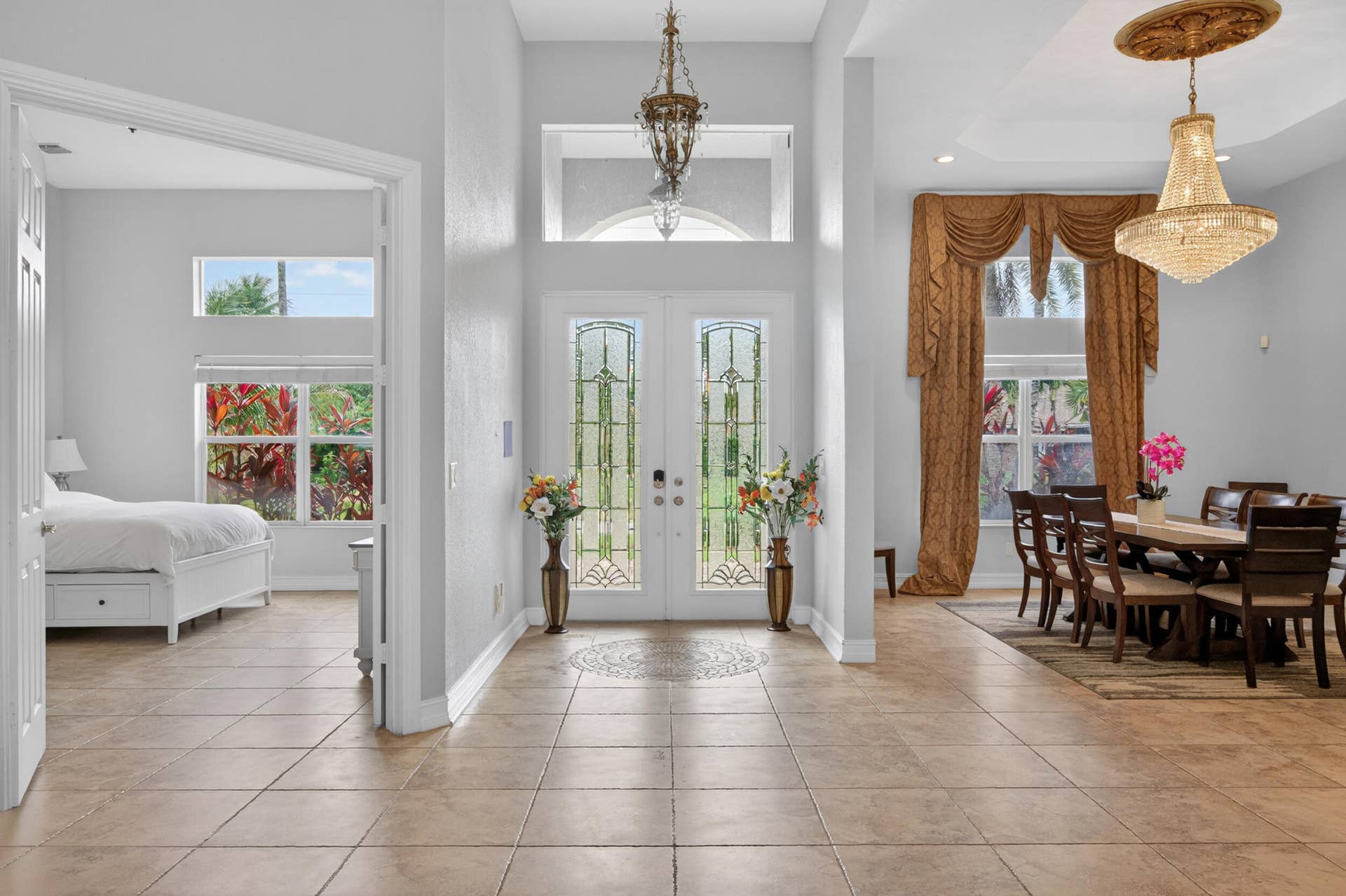 16541 SW 62nd Street, Southwest Ranches, FL 33331 Front door entry - formal dinning - Bed Room #1