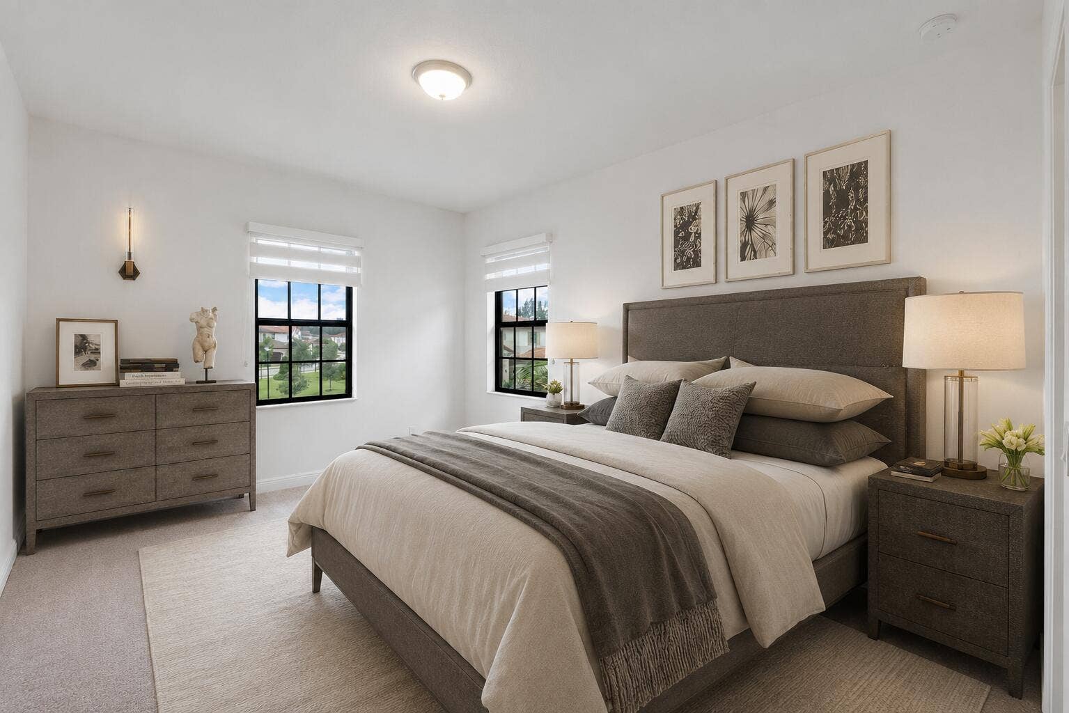 12745 Bayside Court, Parkland, FL 33076 Virtually Staged 2nd bedroom