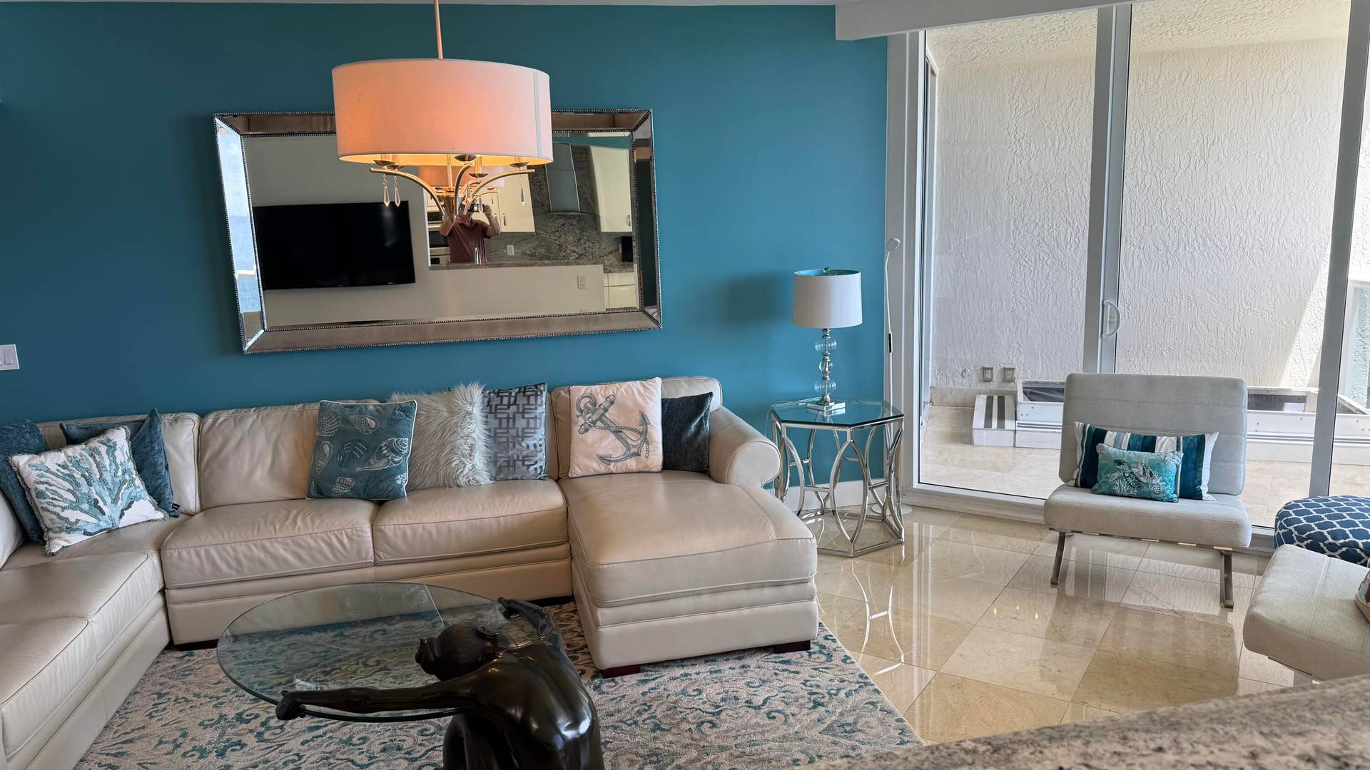 3200 N Ocean Boulevard, #605, Fort Lauderdale, FL 33308 Living Room
