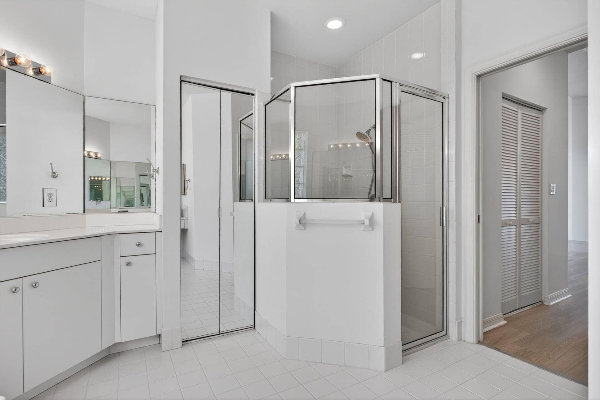 Primary separate shower