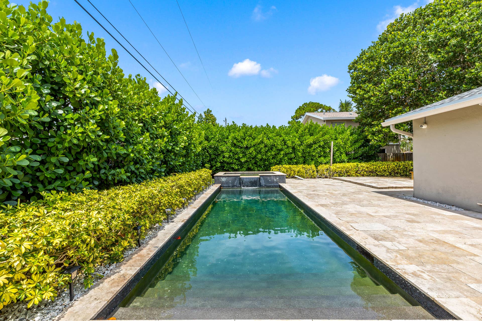 4610 Pinetree Drive, Delray Beach, FL 33445 Pool Long View