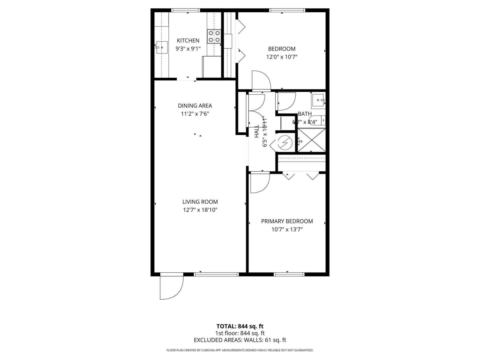 2607 NE 8th Avenue, #58, Wilton Manors, FL 33334 Floor Plan