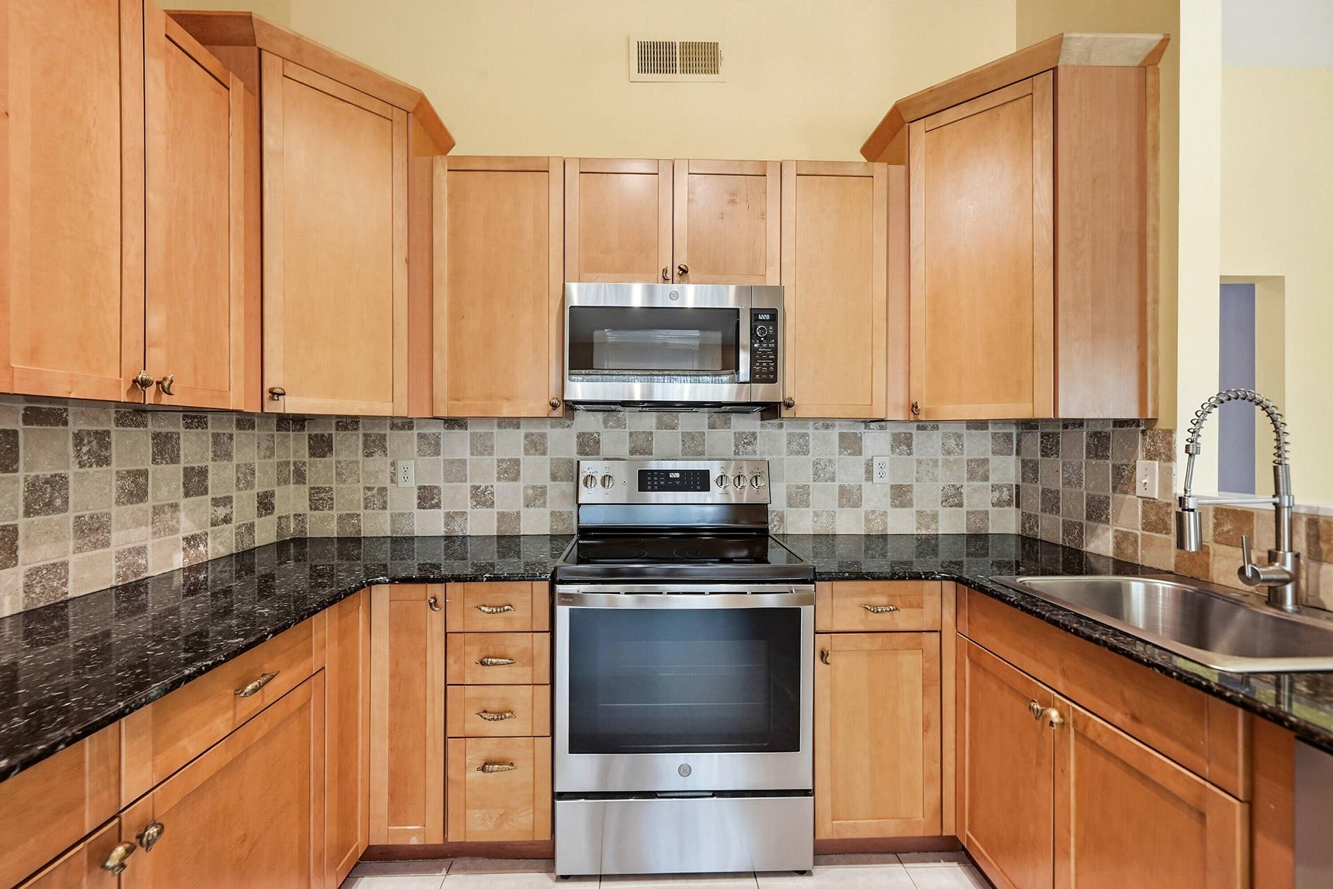 Eat in Kitchen, Oversized Openings to the Living Area and 3rd bedroom