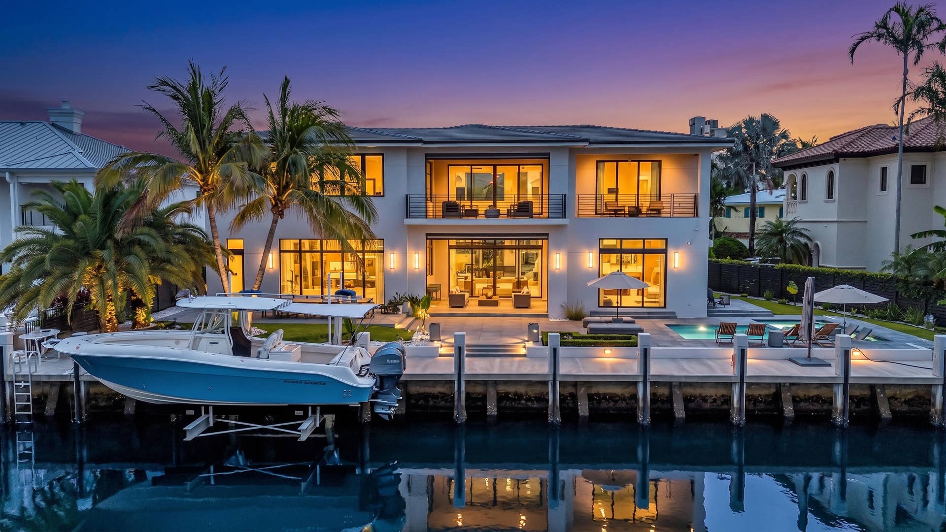 3711 NE 30th Avenue, Lighthouse Point, FL 33064 drone-4-Twilight