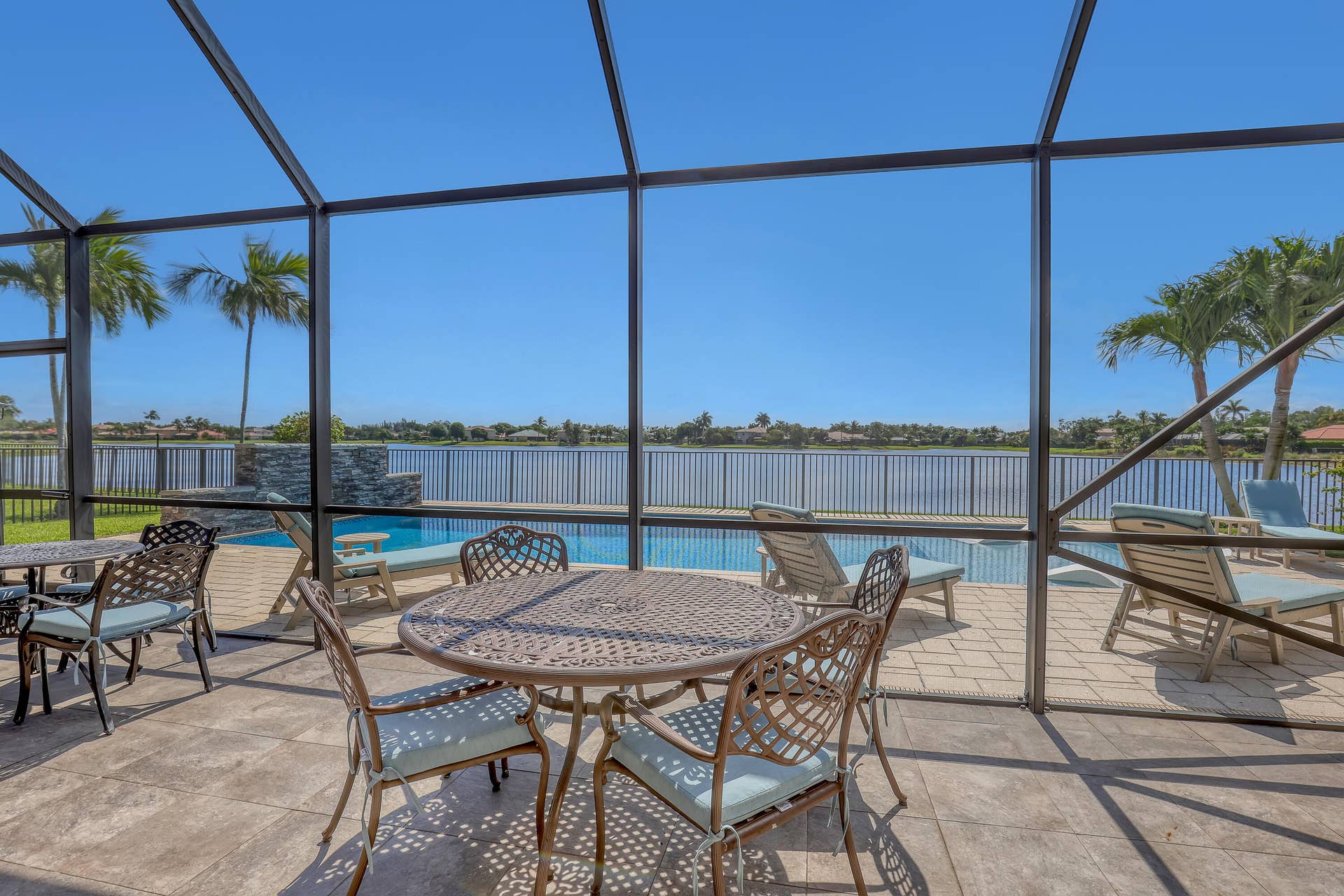 1436 Stonehaven Estates Drive, West Palm Beach, FL 33411 Enjoy your coffee with this view