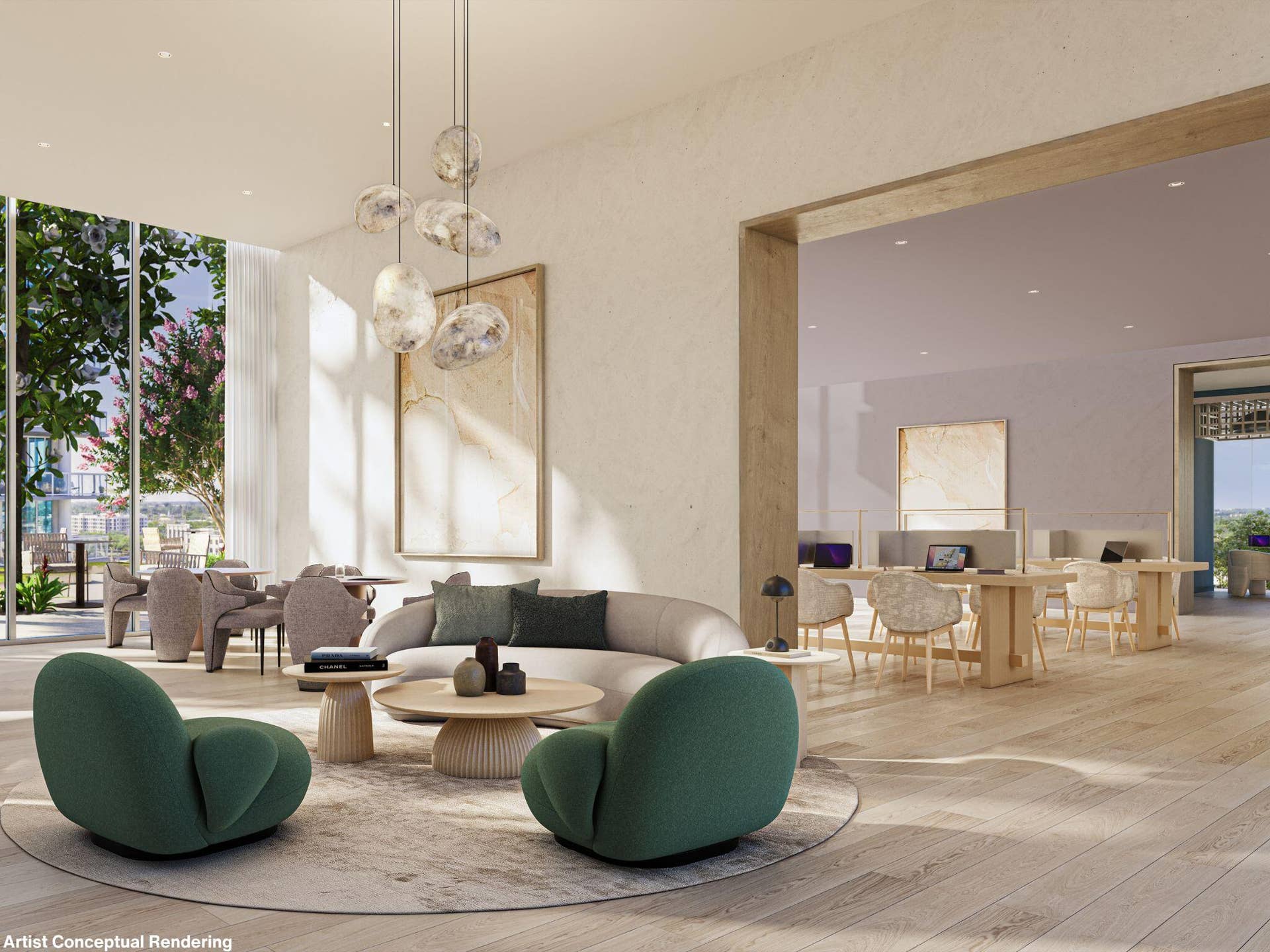 Resident Co-Working Lounge