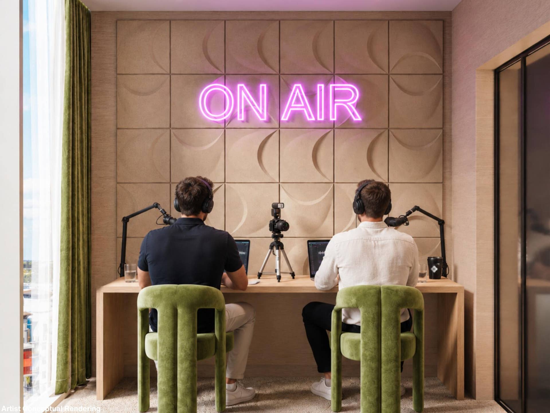 Resident Podcast Recording Studio