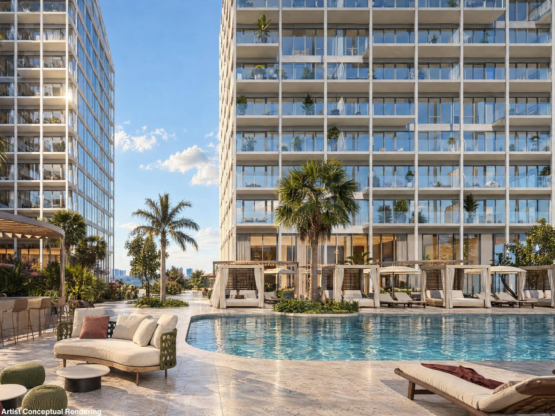 Sunset Pool Deck