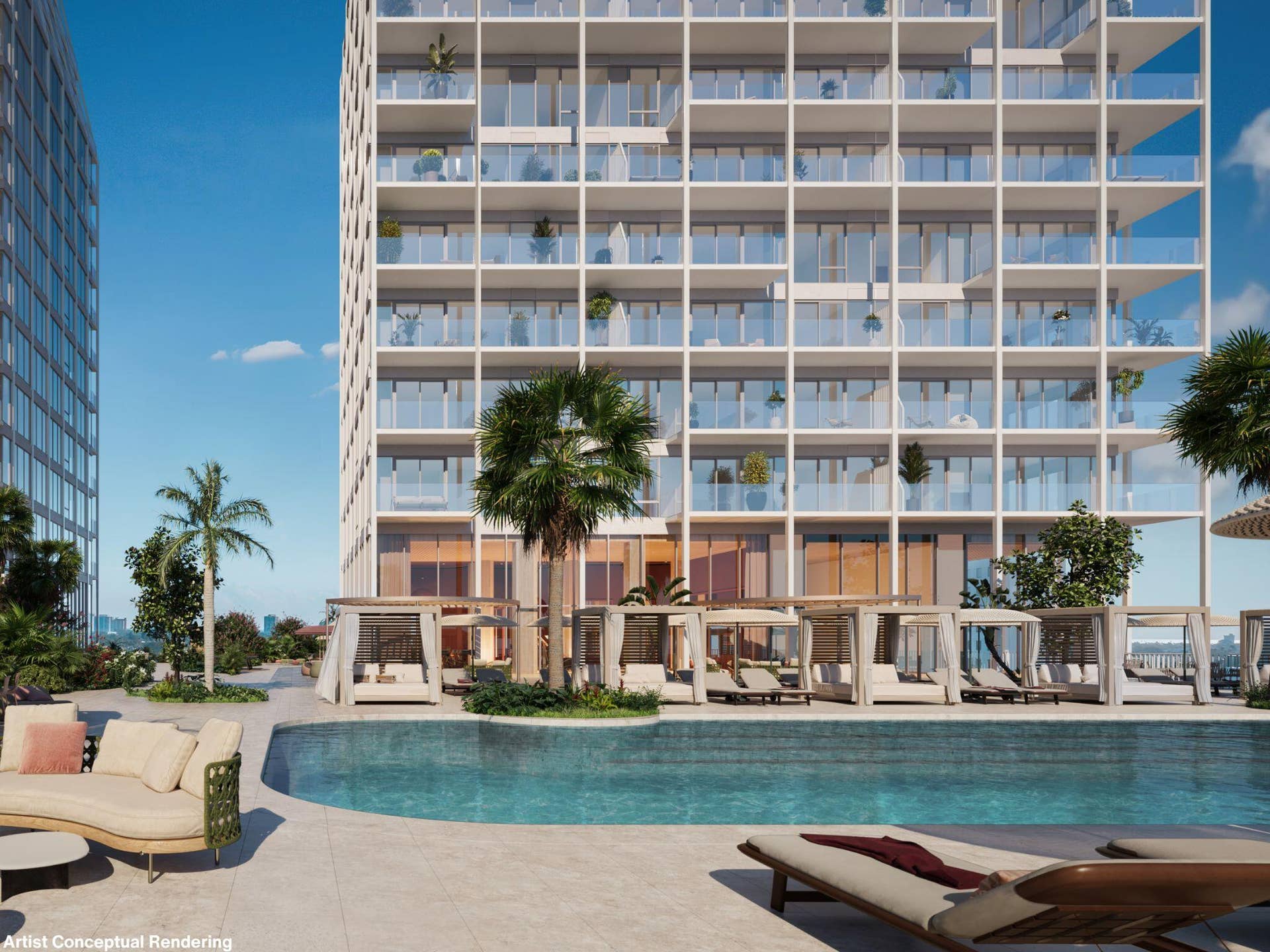 300 NE 3rd Avenue, #2703s, Fort Lauderdale, FL 33301 Amenity Deck