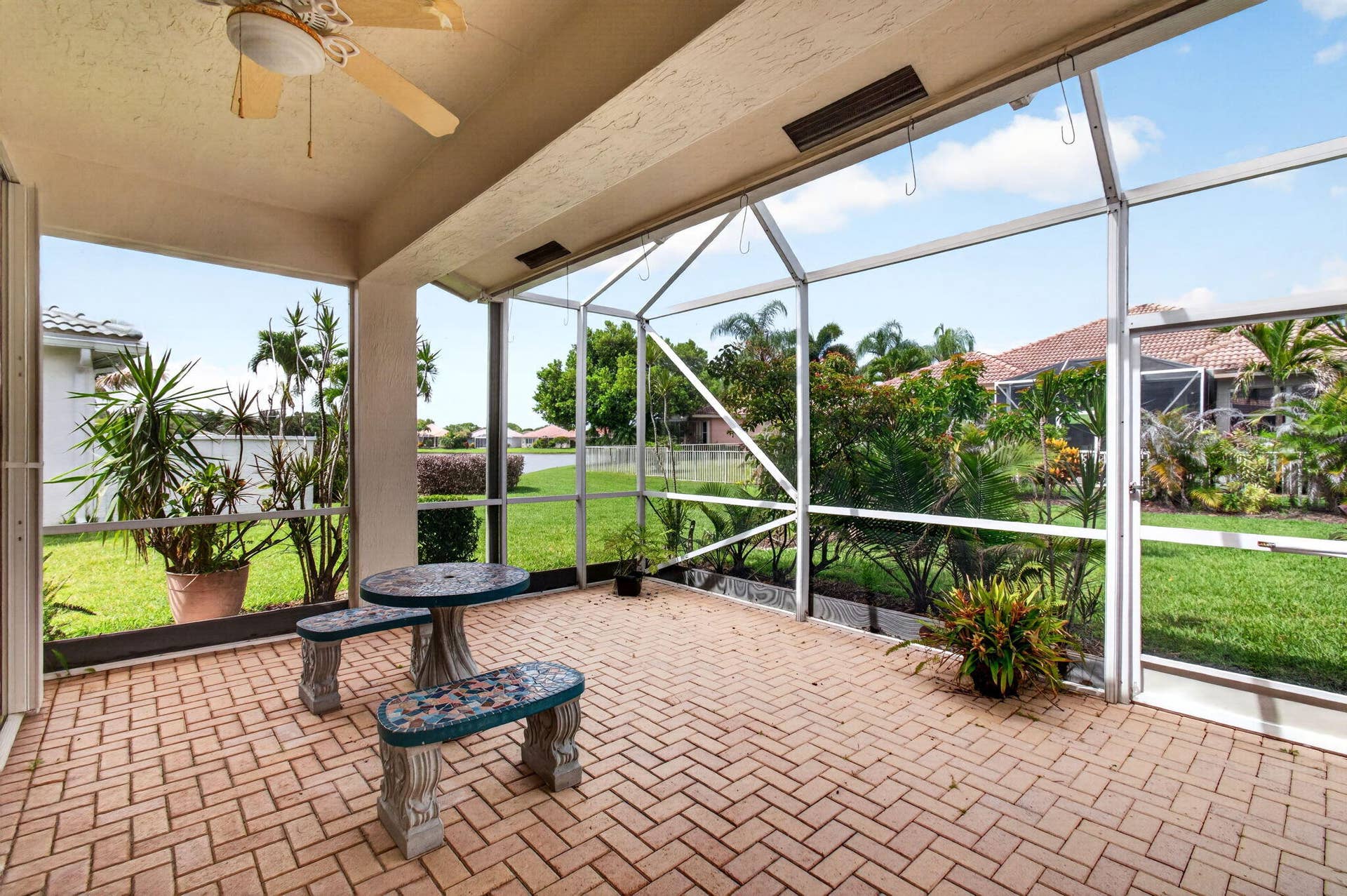 2752 Clipper Circle, West Palm Beach, FL 33411 Patio w Lake Views