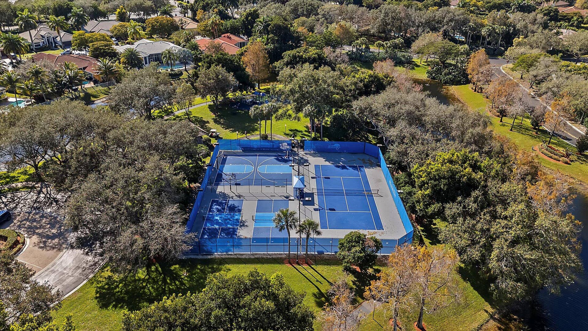 Tennis & Pickleball courts/Basketball court