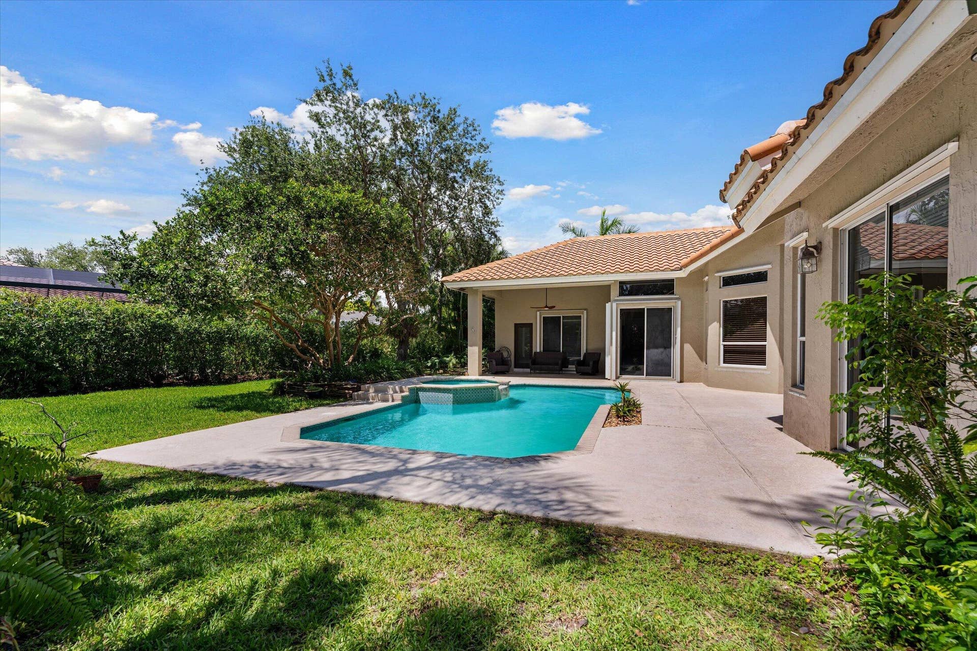 Backyard - good size lot!