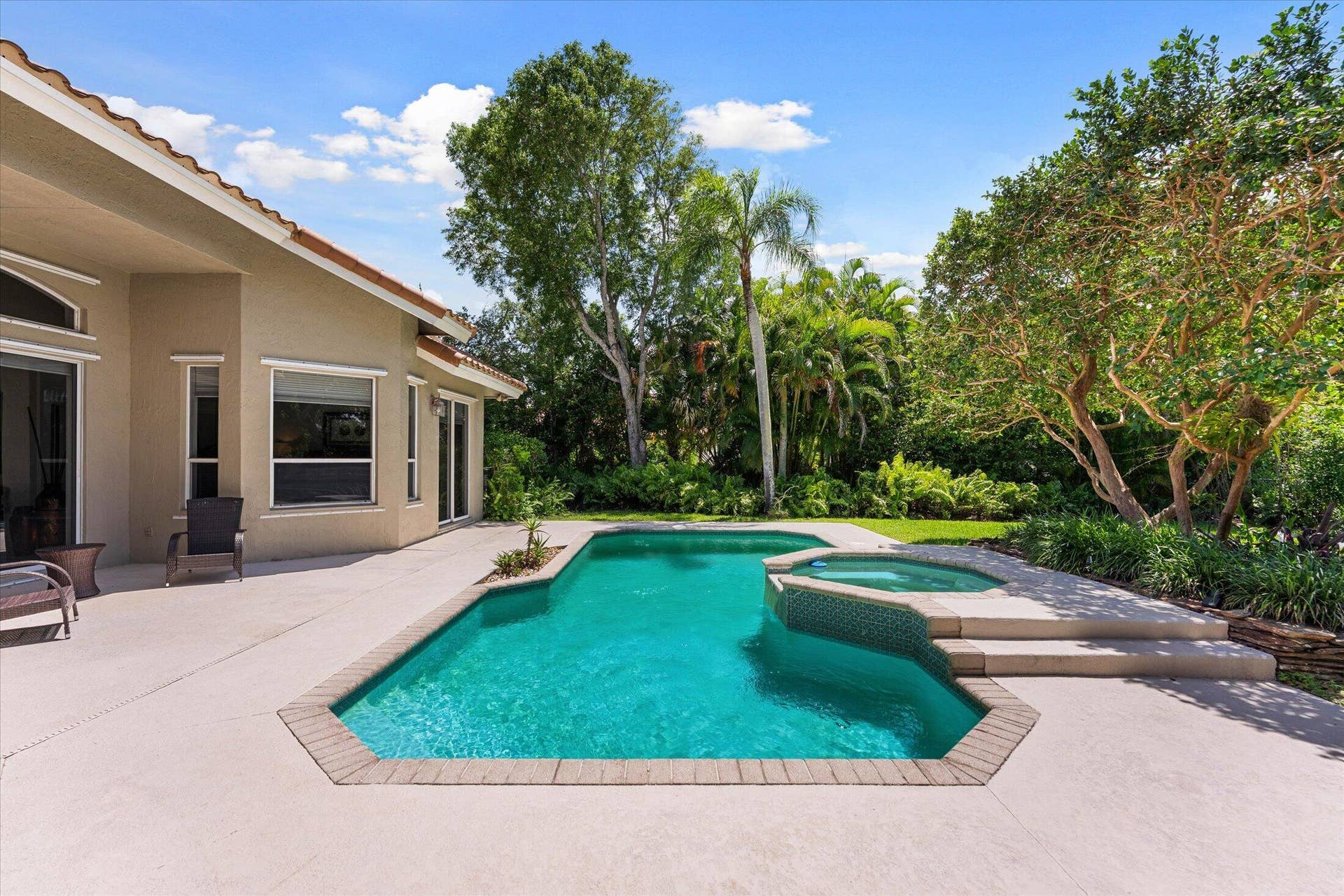 Beautiful pool and spa