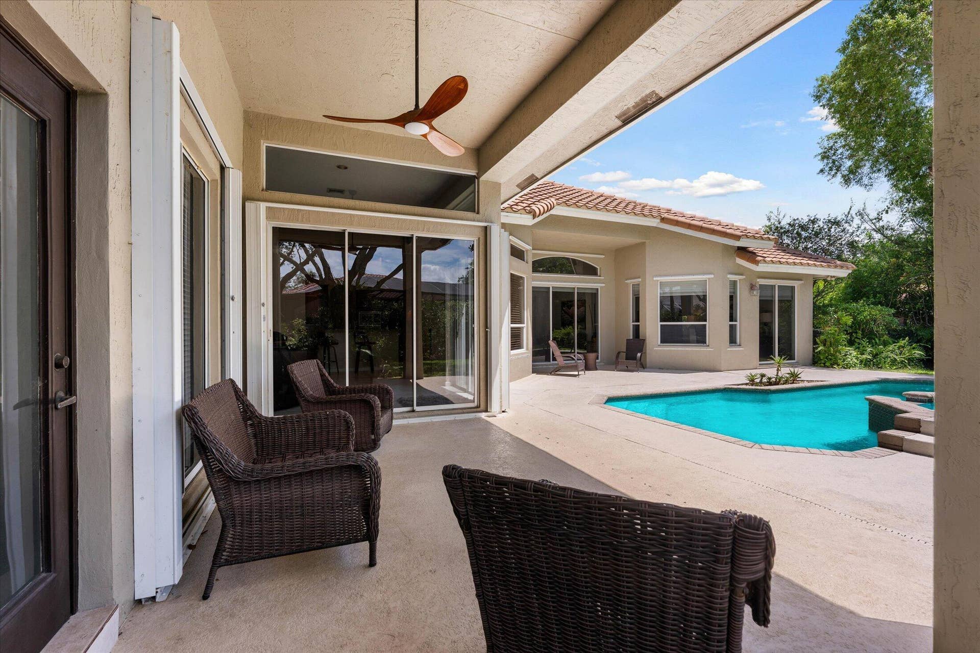 Shade/Sun - large back patio