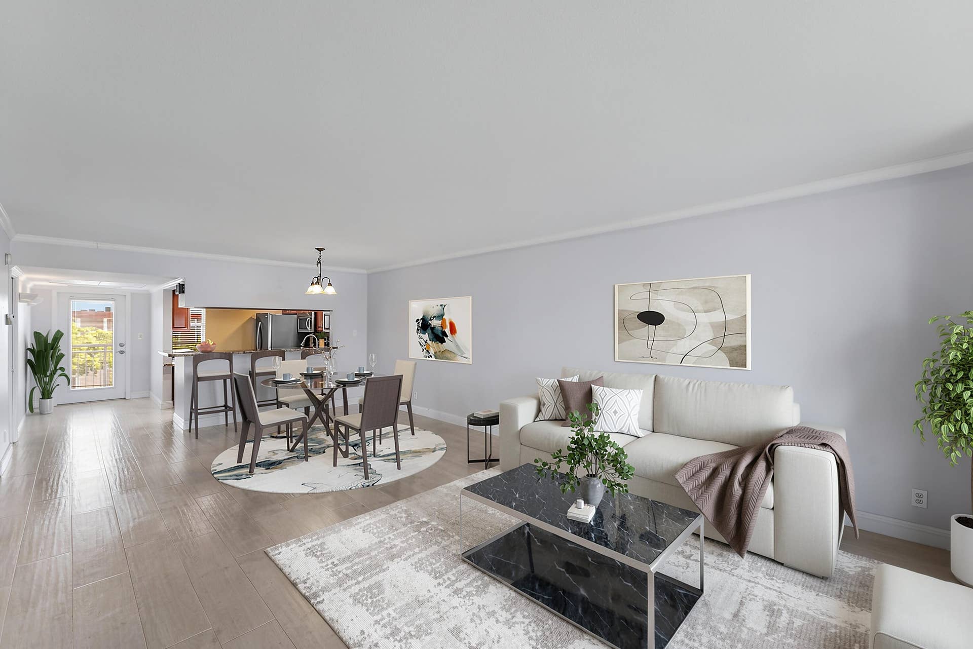 kitchenlivingroom
