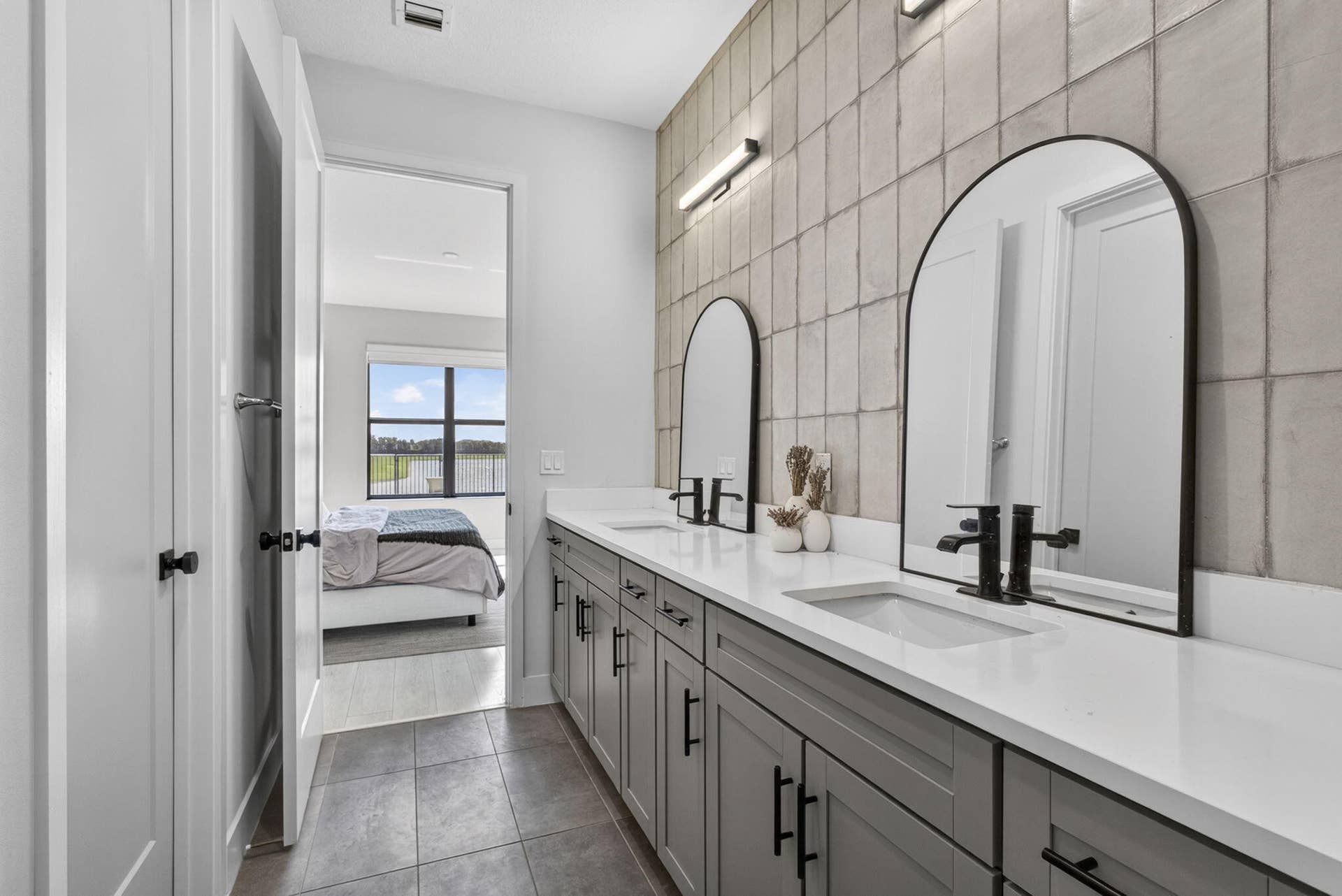 on 1st Floor, Double Vanity