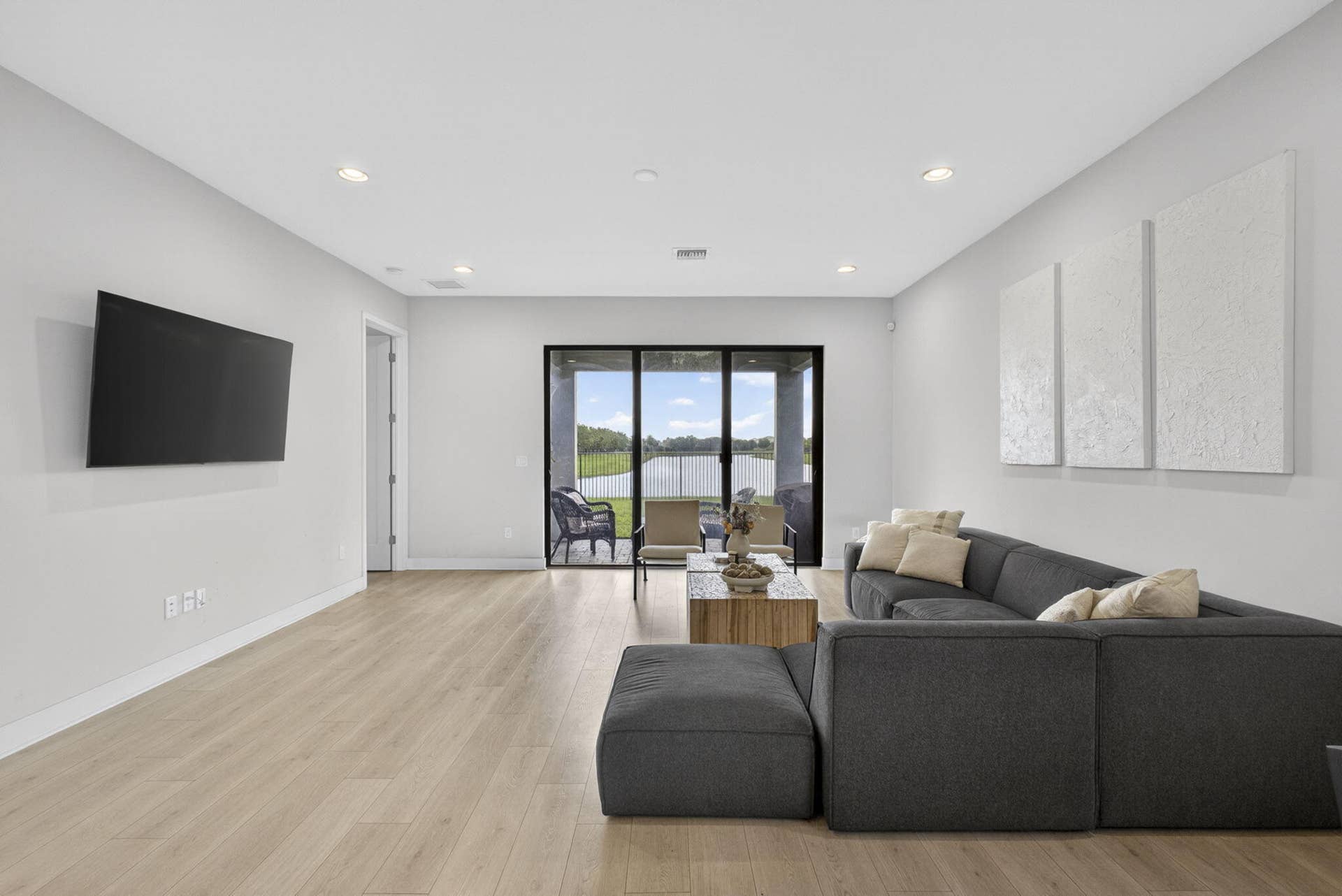 Family Room on 1st Floor