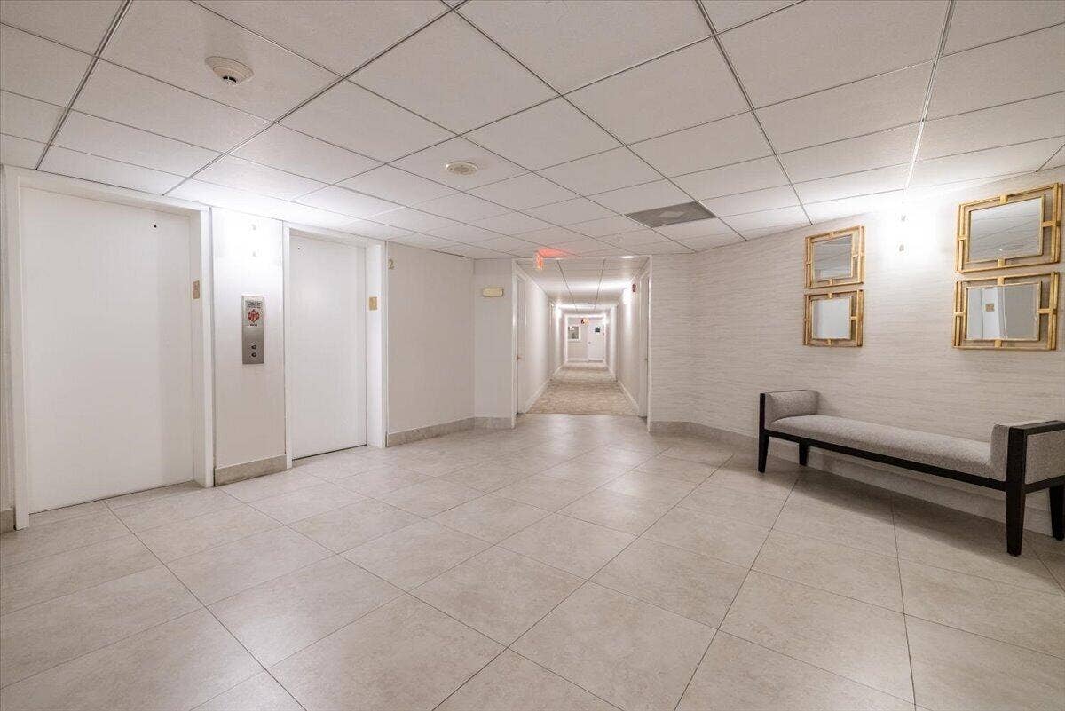 3912 S Ocean Boulevard, #1211, Highland Beach, FL 33487 Updated interior hallways