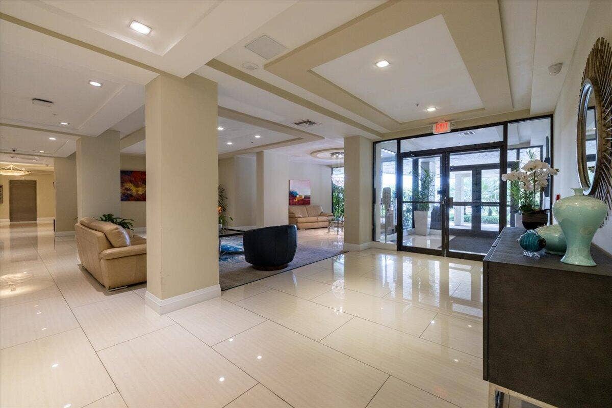 3912 S Ocean Boulevard, #1211, Highland Beach, FL 33487 Lobby Entrance