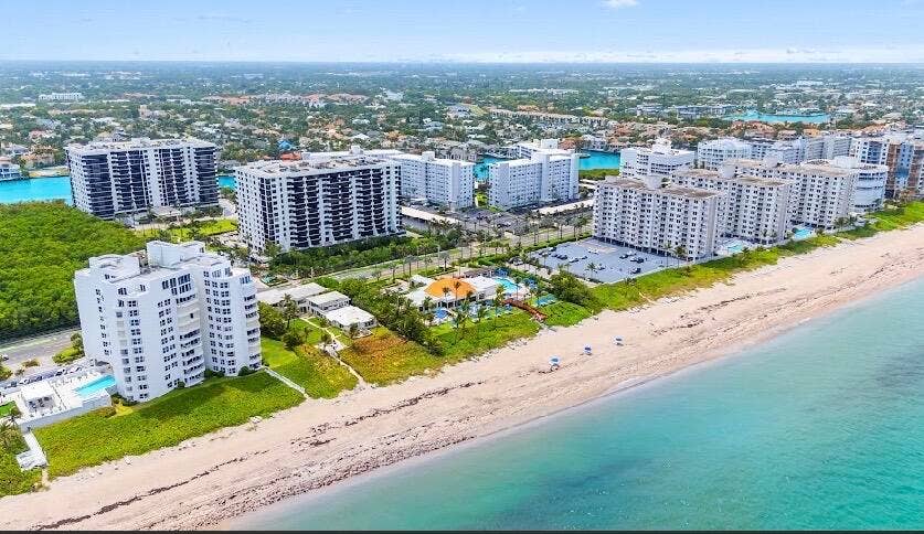3400 S Ocean Boulevard, #Phg, Highland Beach, FL 33487 Aerial