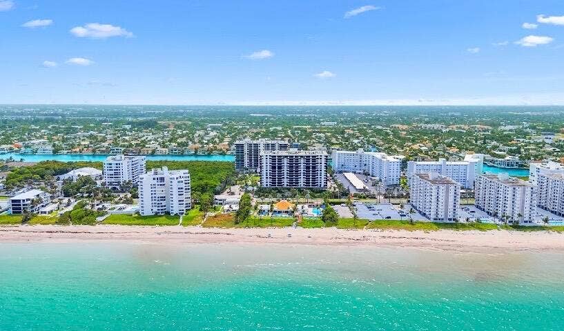 3400 S Ocean Boulevard, #Phg, Highland Beach, FL 33487 Aerial