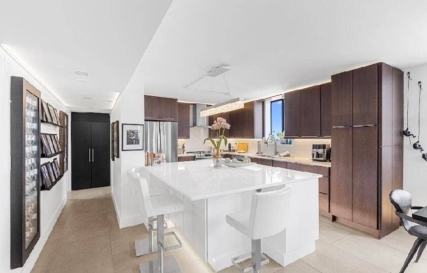 3400 S Ocean Boulevard, #Phg, Highland Beach, FL 33487 Chef kitchen